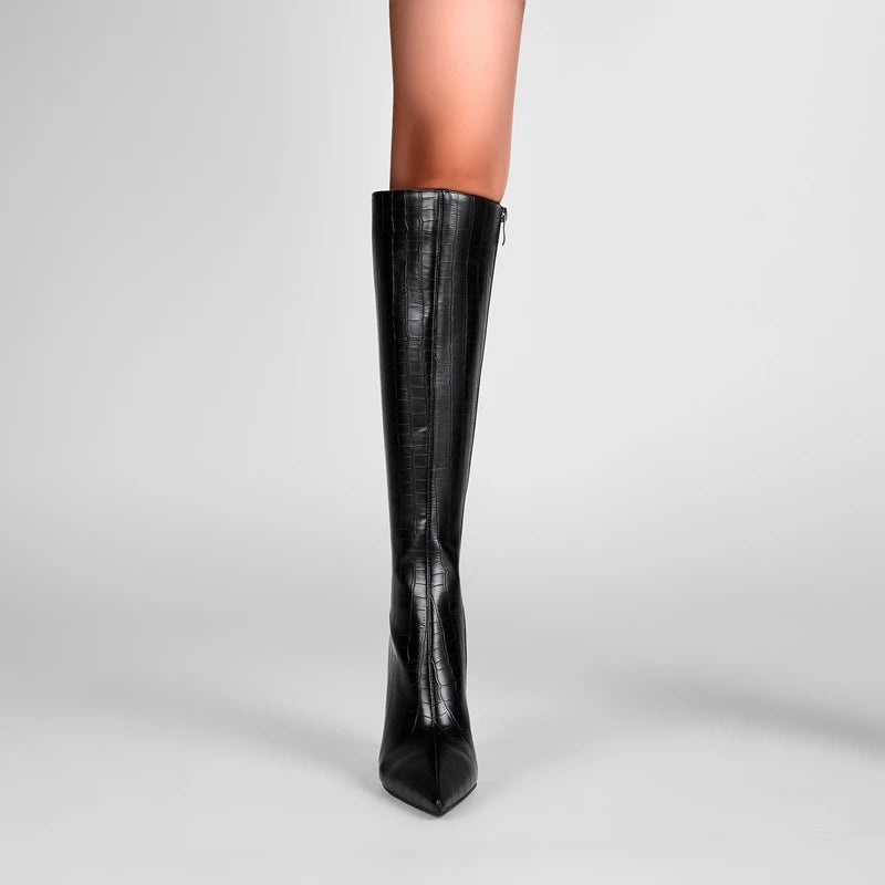 High Heel Pointed Long Boots