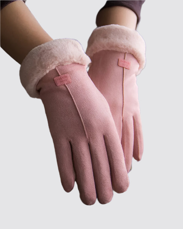 Velvet Winter Gloves