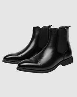 Black Classic Chelsea Boots