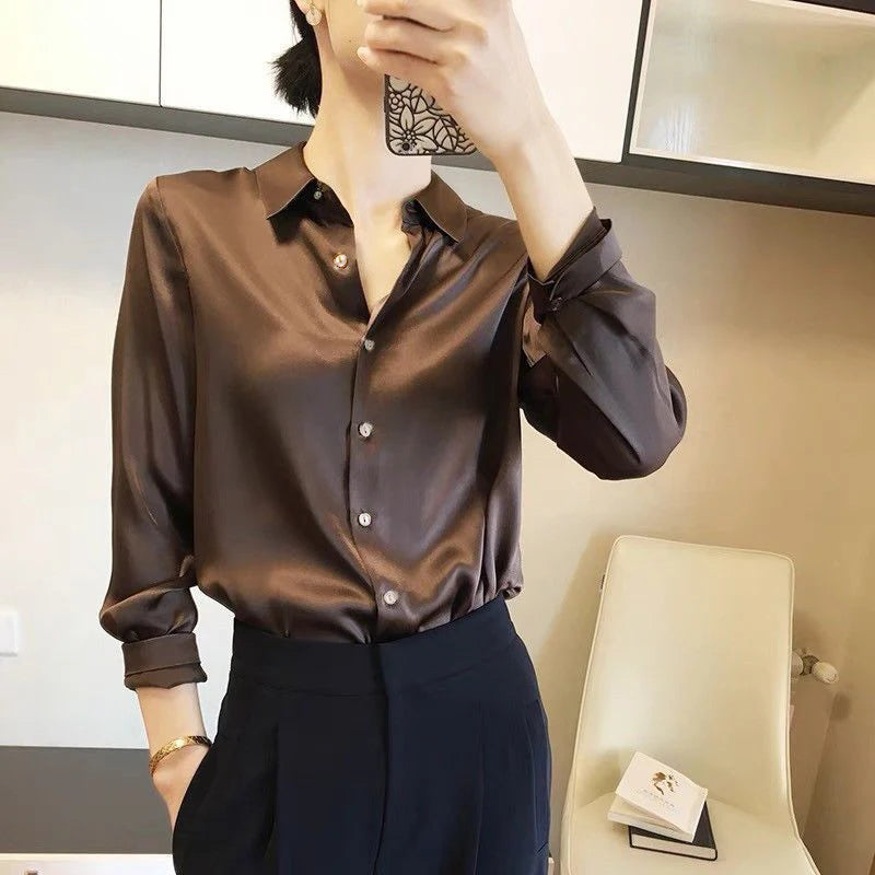 Satin Loose Fit Blouse