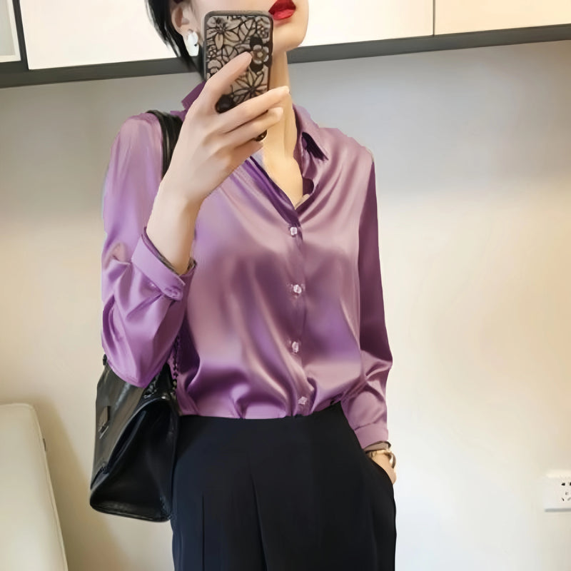 Satin Loose Fit Blouse