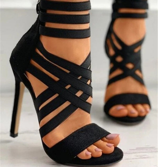 Black Evening Dress Heels