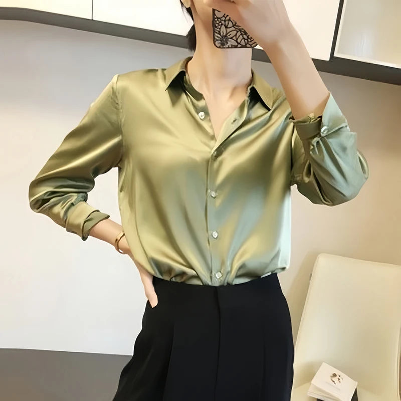 Satin Loose Fit Blouse