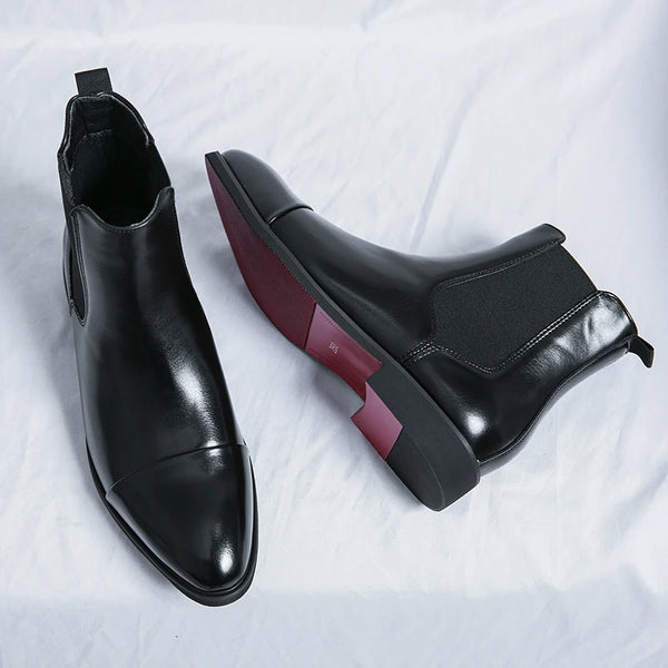 Black Classic Chelsea Boots