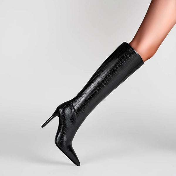 High Heel Pointed Long Boots