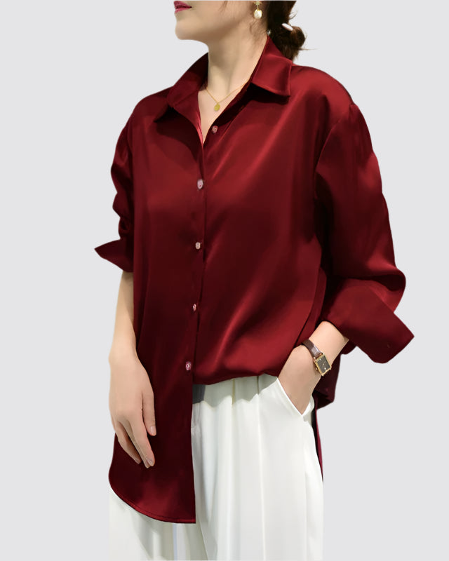 Satin Loose Fit Blouse