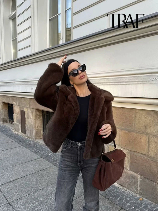 Fur Lapel Jacket