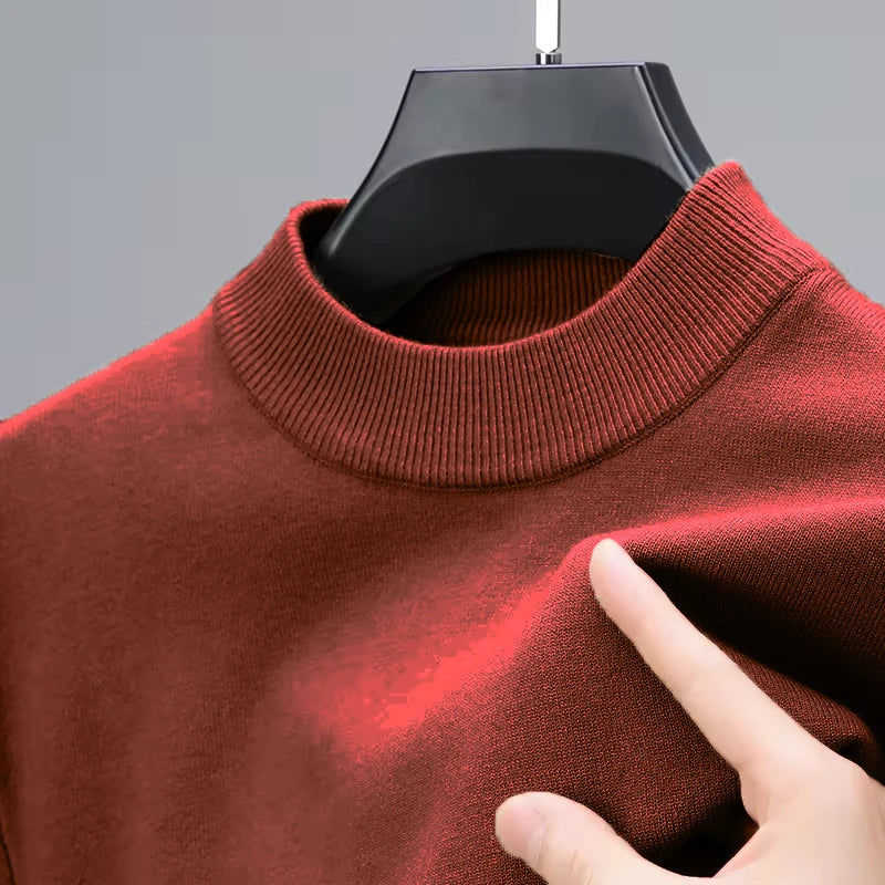 Half Neck Turtleneck Pullover