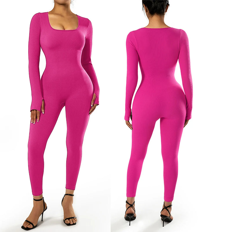 Body-Hugging Jumpsuit