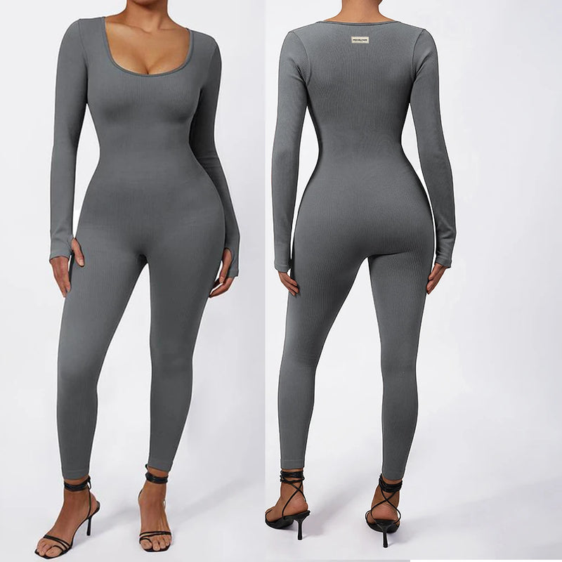 Body-Hugging Jumpsuit