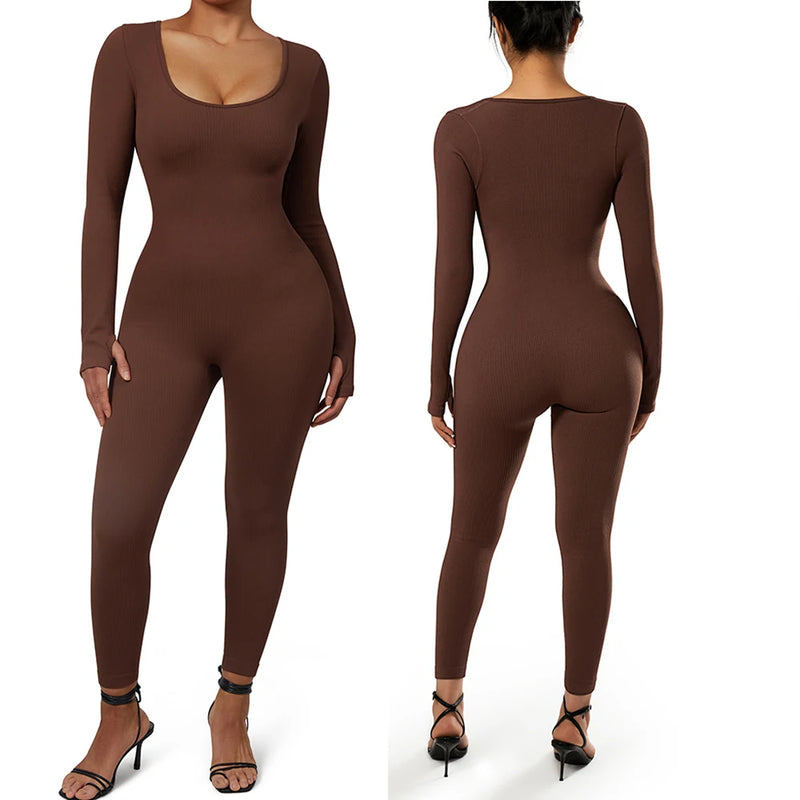 Body-Hugging Jumpsuit