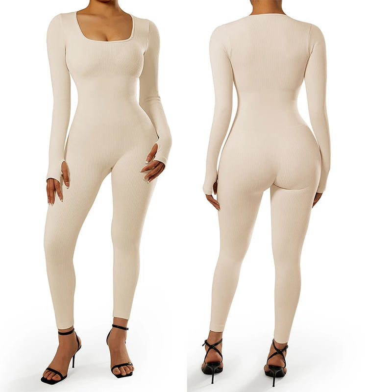 Body-Hugging Jumpsuit