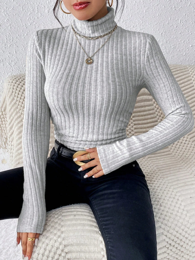 Knitted Turtle Neck