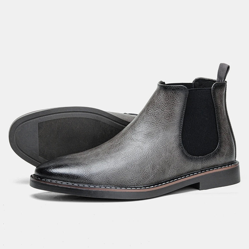 Leather Chelsea Boots