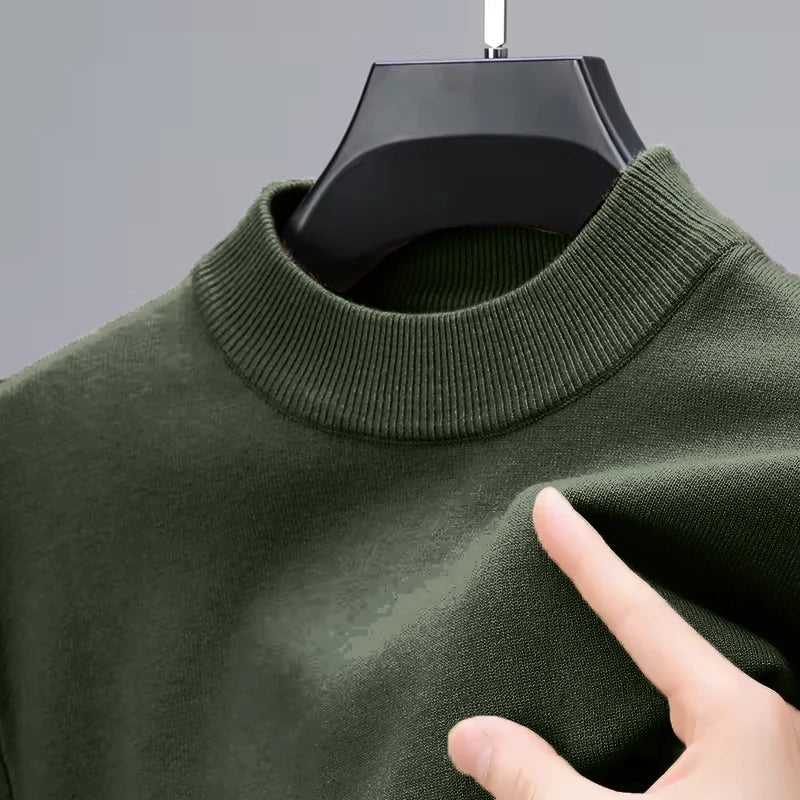 Half Neck Turtleneck Pullover