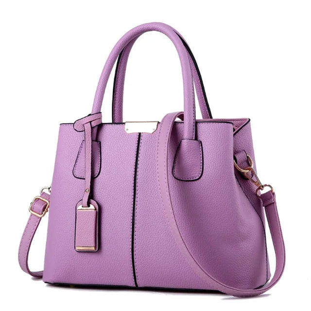 Leather Shoulder handbag