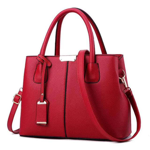 Leather Shoulder handbag