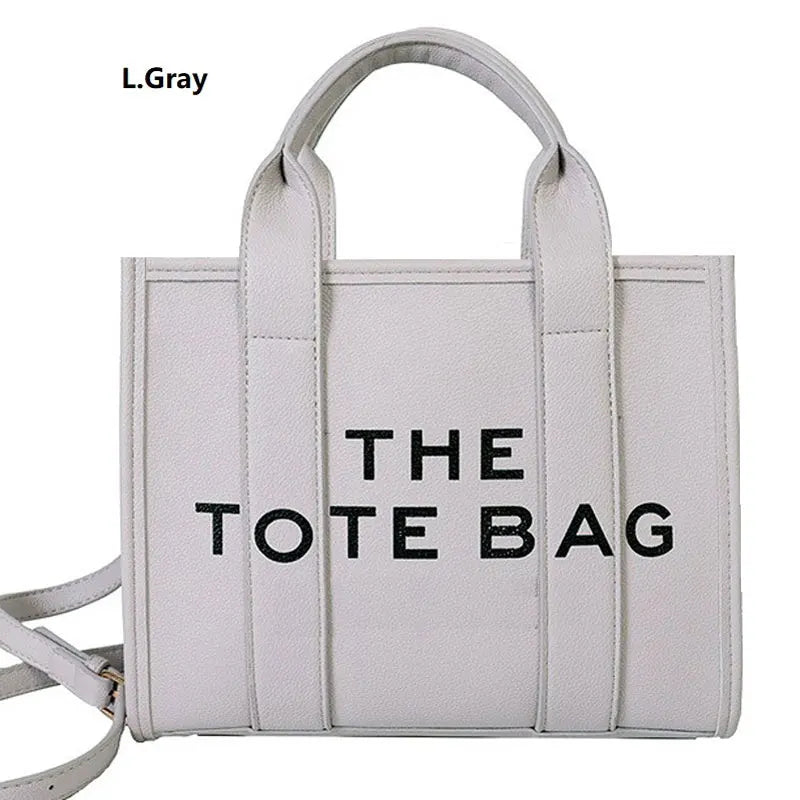 "The Tote Bag" Leather look Satchel Purse