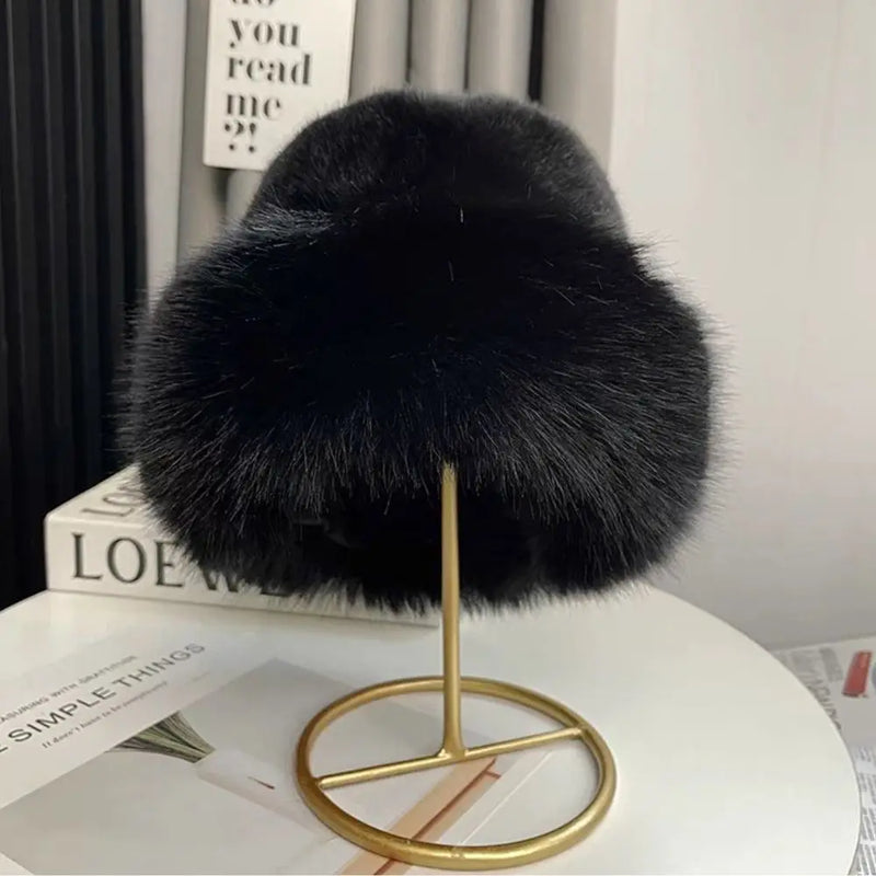 Faux Fur Bucket Hat