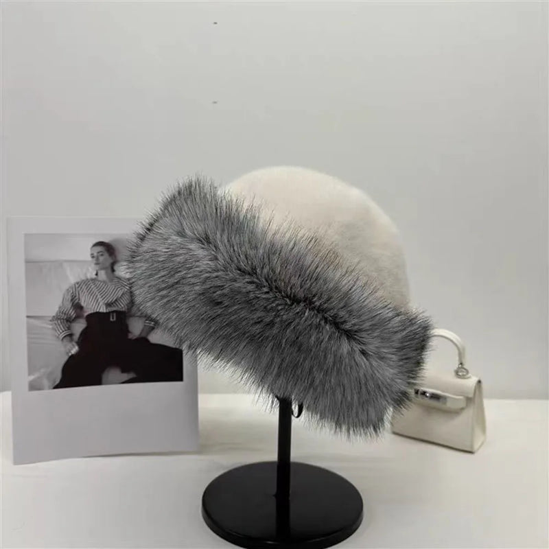 Faux Fur Bucket Hat