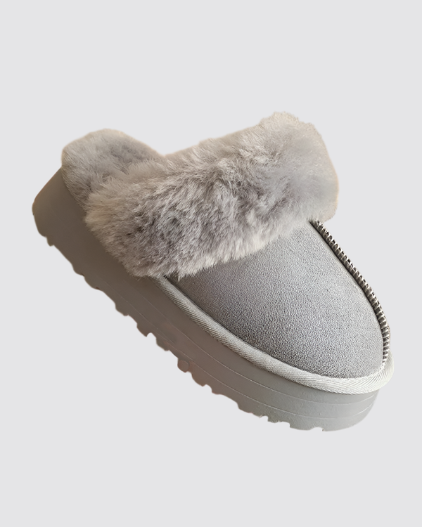 Fur Plush Luxury Slides