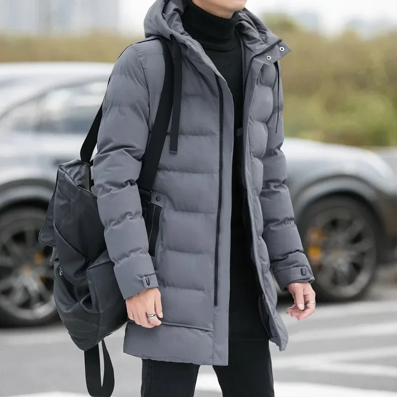 Hooded Puffer Down Jacket