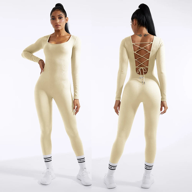 Body-Hugging Jumpsuit