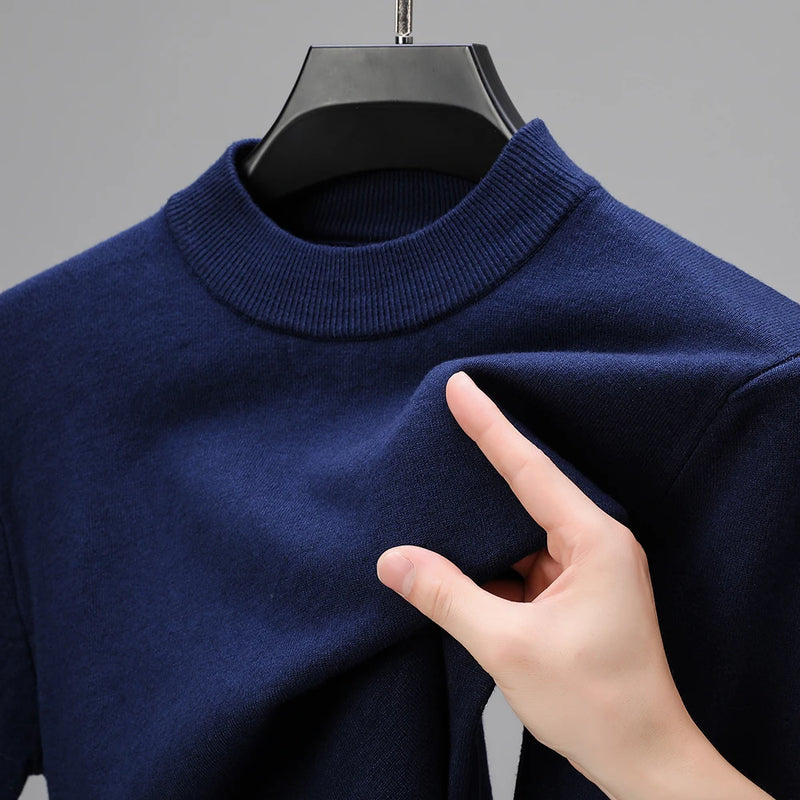 Half Neck Turtleneck Pullover