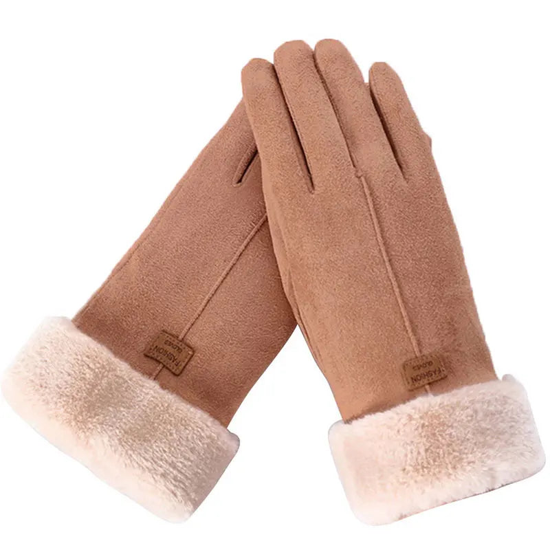 Velvet Winter Gloves