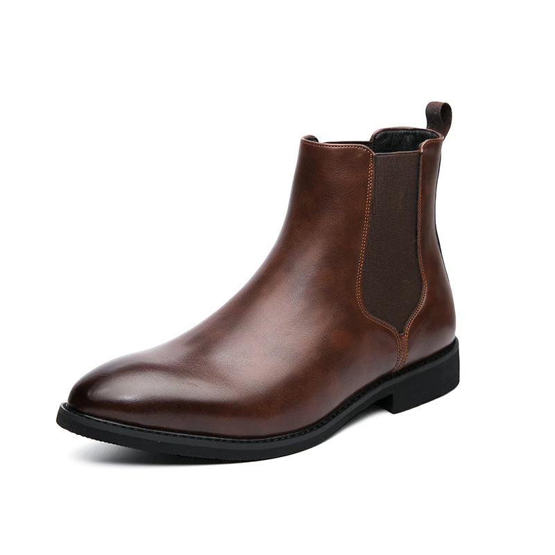 Brown Classic Chelsea Boots