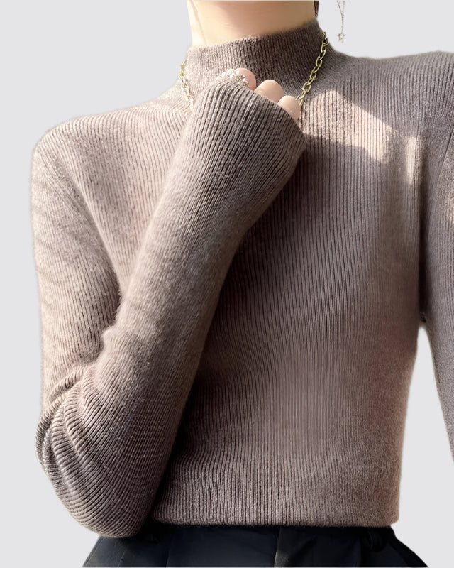 Knitted Half Neck Jumper