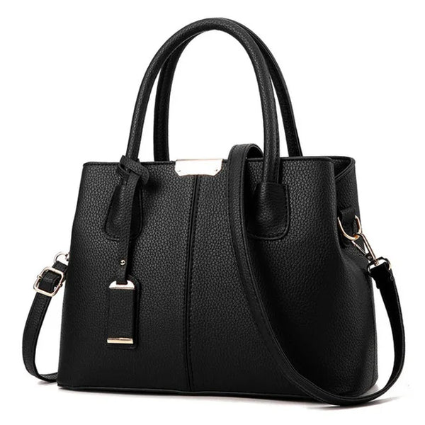 Leather Shoulder handbag