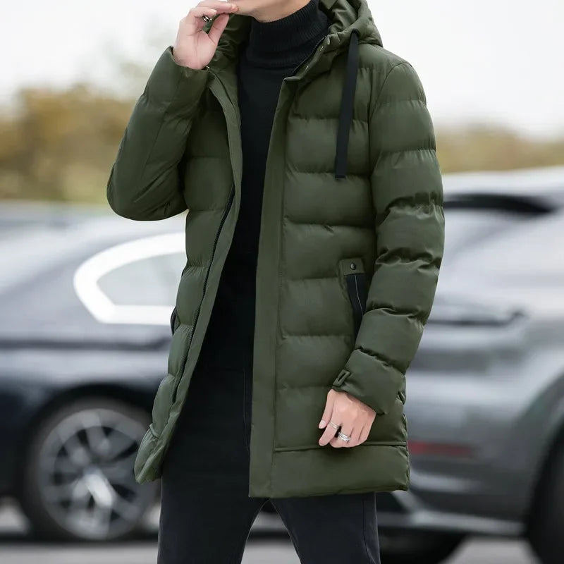 Hooded Puffer Down Jacket